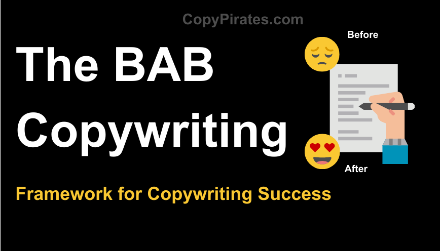 BAB Copywriting formula