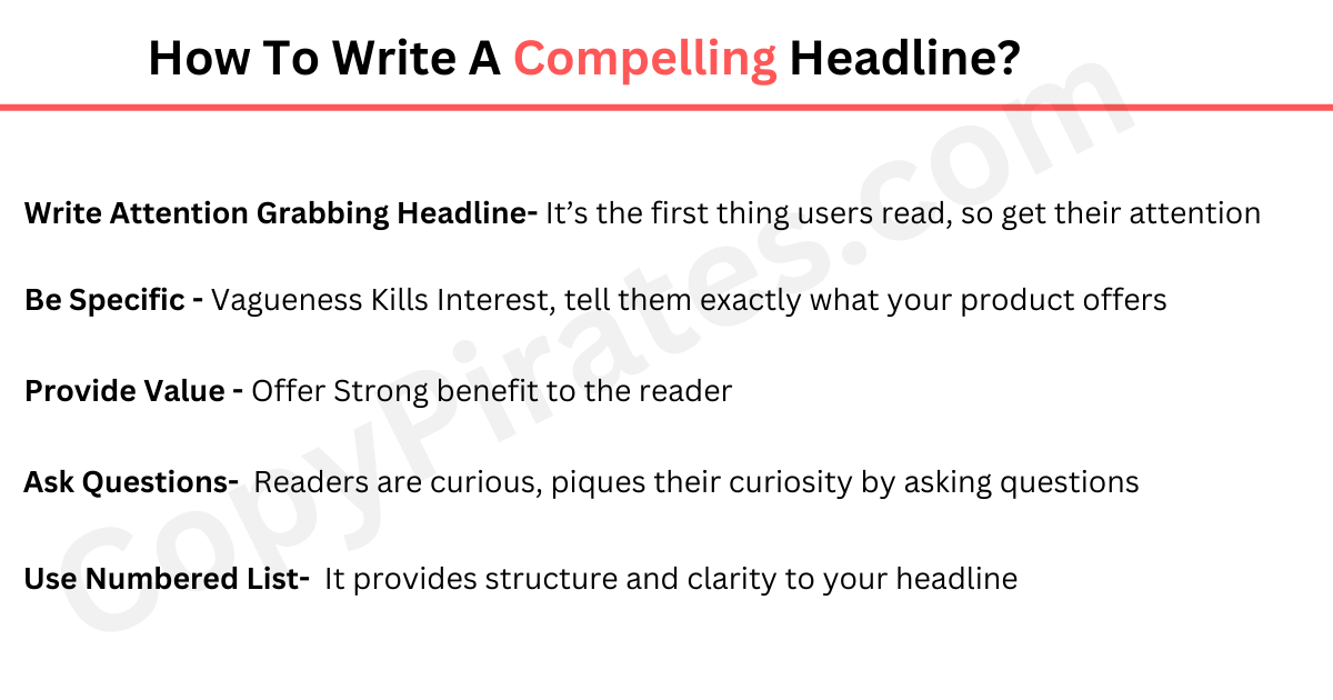 Guide on How to Write a Compelling Headline